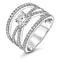 Кольцо с выращенными бриллиантами 1.351 ct