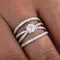 Кольцо с выращенными бриллиантами 1.351 ct, изображение 5