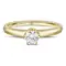 Кольцо с выращенным бриллиантом 0,273 ct, изображение 2