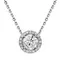 Подвеска с выращенными бриллиантами 1.068 ct