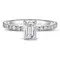 Кольцо с выращенными бриллиантами 1.053 ct, изображение 2