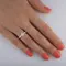 Кольцо с выращенными бриллиантами 1.053 ct, изображение 5