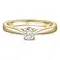 Кольцо с выращенным бриллиантом 0.251 ct, изображение 2
