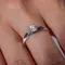 Кольцо с выращенным бриллиантом 0,510 ct, изображение 3