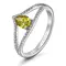 Кольцо с выращенными бриллиантами 0.565 ct