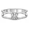 Кольцо с выращенным бриллиантом 0.412 ct, изображение 2