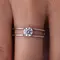Кольцо с выращенным бриллиантом 0.412 ct, изображение 3