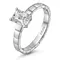 Кольцо с выращенным бриллиантом 1.030 ct