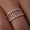 Кольцо с выращенными бриллиантами 0.439 ct, изображение 3