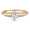 Кольцо с выращенным бриллиантом 0.302 ct, изображение 2