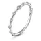 Кольцо с выращенными бриллиантами 0.211 ct