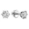 Серьги с выращенными бриллиантами 0.601 ct