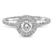 Кольцо с выращенными бриллиантами 0.631 ct, изображение 2