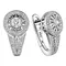 Серьги с выращенными бриллиантами 0.759 ct