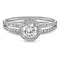 Кольцо с выращенными бриллиантами 0.878 ct, изображение 2