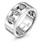 Кольцо с выращенными бриллиантами 0.169 ct