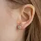 Серьги с выращенными бриллиантами 0.941 ct, изображение 2