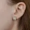 Серьги-трансформеры с выращенными бриллиантами 2.297 ct, изображение 5