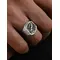 Серебряное кольцо 925 печатка скорпион, Проба: 925, Размер Кольца: 17,5, изображение 5