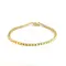 Браслет с желтыми бриллиантами Fancy Yellow из желтого золота 750