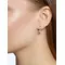 Серьги из серебра 925 пробы с бриллианитом, изображение 2