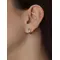 Серьги гвоздь серебряные 925 проба, изображение 5