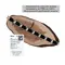 Браслет женский с хризолитами и эбеновым деревом серебро 925 проба, изображение 2