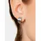 Базовые серьги кликеры из серебра 925 пробы, изображение 3