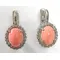 Ювелирные серьги из серебра 925 пробы