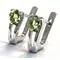 Ювелирные серьги из серебра 925 пробы