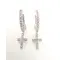 Серьги серебряные Эстерелла, 925 проба