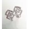 Серьги ювелирные Эстерелла, серебро, проба 925, родированные/Ф, изображение 3
